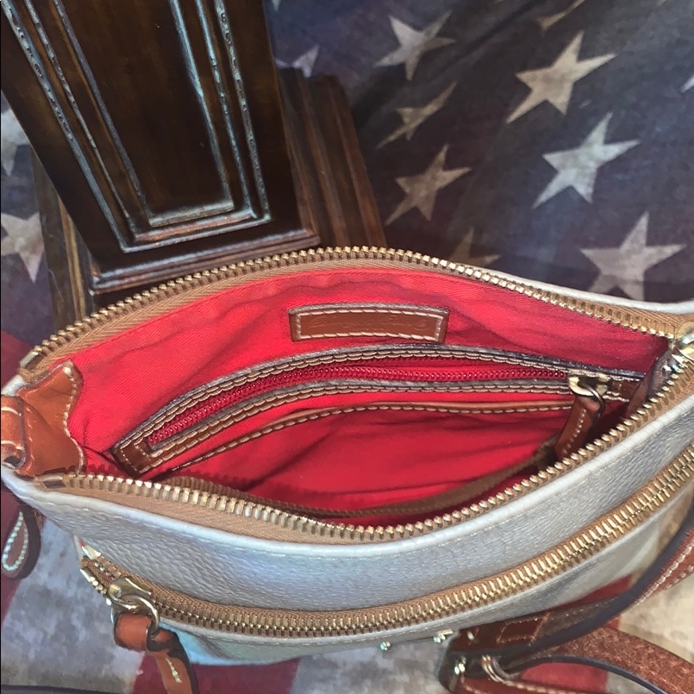 Dooney & Bourke Leather Crossbody Bag - Picture 5 of 8
